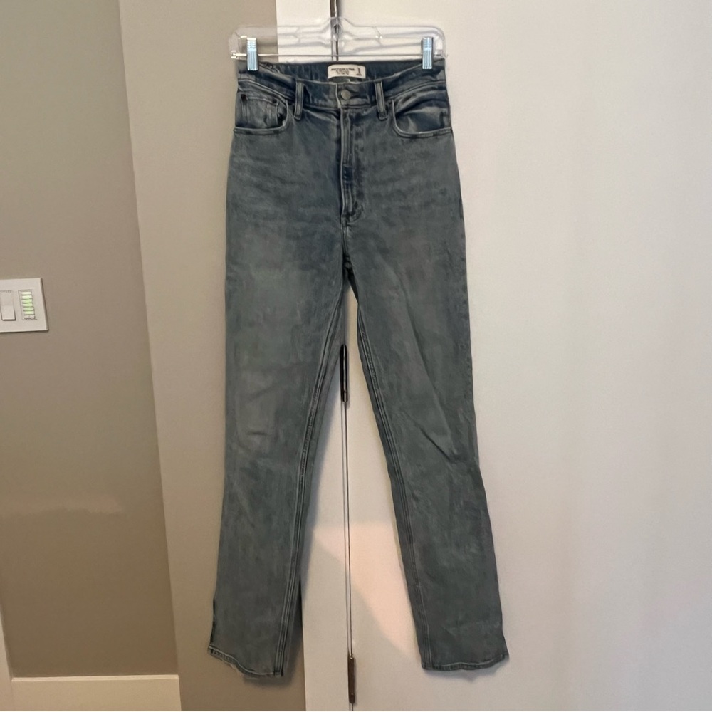 Abercrombie Split Hem Jeans